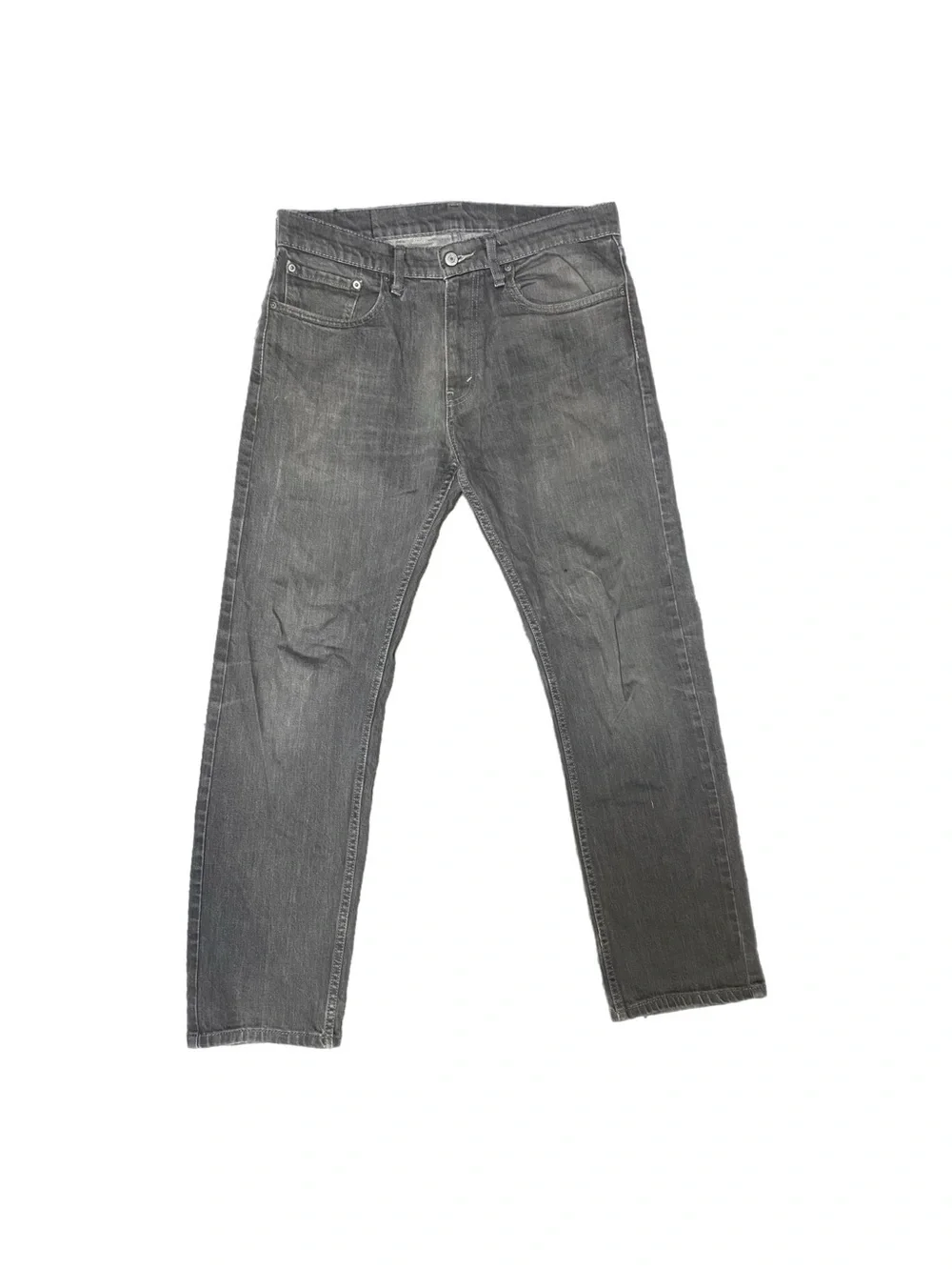 Mens LEVIS 505 Charcoal Jeans